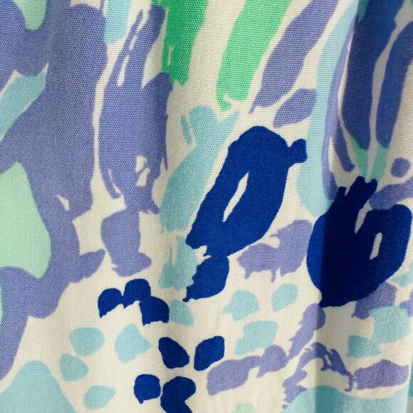 Lilly Pulitzer Womens Emiko Strapless jumpsuit in Lillys Lilac Nice Ink Size XS - Picture 7 of 11